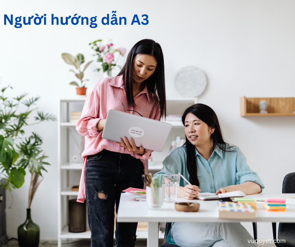 Người hướng dẫn sử dụng công cụ A3